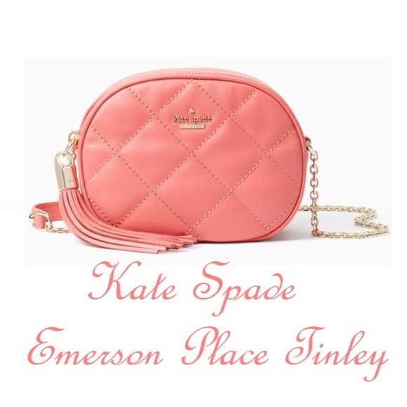 Kate Spade Quilted Leather Emerson Place Tinley - Picture 3 of 10